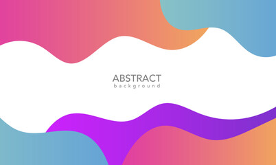 Abstract background with waves, Abstract Colourful Fluid Wave Background
