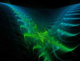 Imaginatory fractal abstract background Image