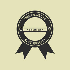 Fototapeta premium Certified badge icons. Suitable for use in food and beverage products, clothing and commercial products.