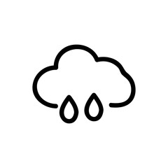 Weather icon logo. Weather forecast icon