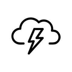 Weather icon logo. Weather forecast icon