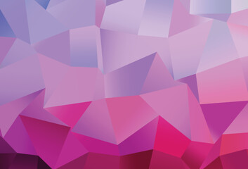 Light Pink, Blue vector layout with rectangles, squares.