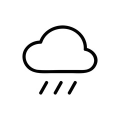 Weather icon logo. Weather forecast icon