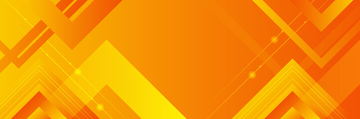 Modern minimal orange background design. Abstract orange banner vector illustration. Yellow orange vector abstract graphic design. Banner Pattern background template. © Salman