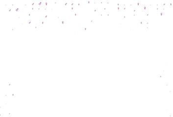 Light purple vector texture with male, female icons.