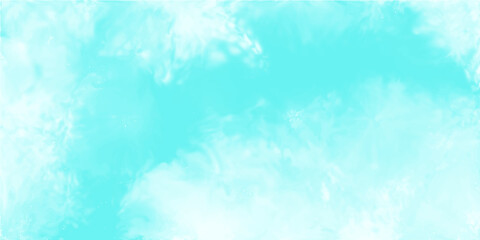 turquoise blue watercolor hand painted texture background