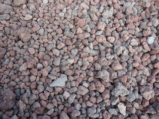 富士山山道の小石