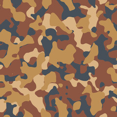 Military camouflage vector seamless print