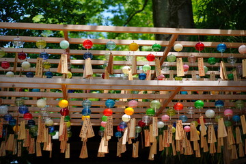 川越氷川神社の風鈴
