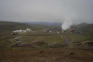 Geokraftwerk Thermalkraftwerk Vulkanismus Energie