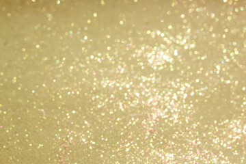 Gold glitter texture christmas abstract background. Top view, copy space
