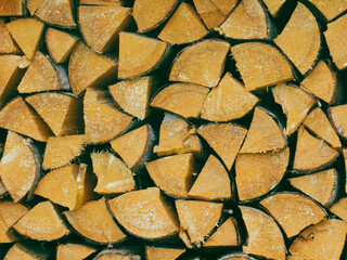 stack of firewood