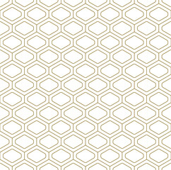 Seamless geometric pattern. Brown color. Rounded corners