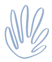 Hand Drawn Abstract Colorful Pastel Doodle