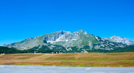 Mountain Durmitor near Zabljak in Montenegro.