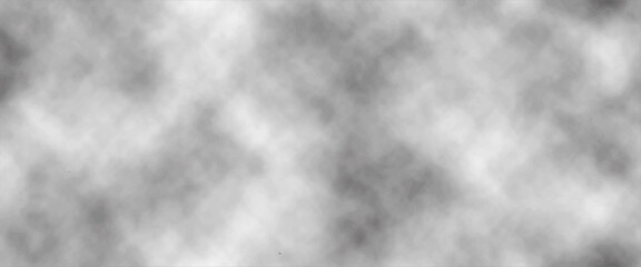 Abstract background with white clouds in the sky and watercolor design . Black and white ink effect water color illustration. Gray aquarelle painted paper textured canvas for design, vintage card .	