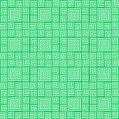 The Green Square Paradox in fabric seamless pattern