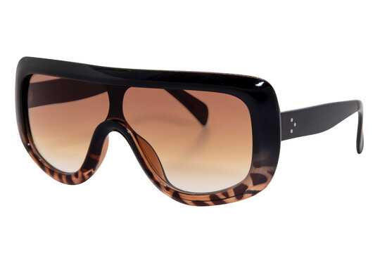 Large Oversized Square Sunglasses Gradient Lens Thick Retro Frame Women toad frame glasses front side view