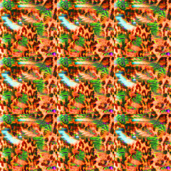 red and yellow background