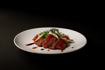 The roast beef.