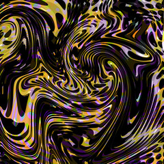 Abstraction, background with bright streaks and spots. Texture for printing on fabric, tableware and paper. Festive packaging or template for the background of a banner or postcard.