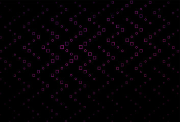 Dark Pink vector cover with polygonal style.