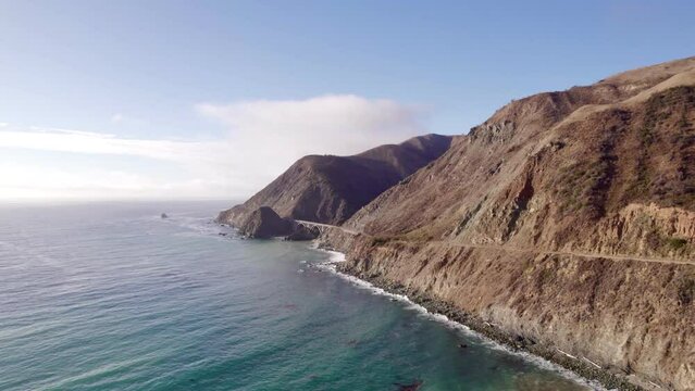 Pacific Coast Highway near Big Sur in California