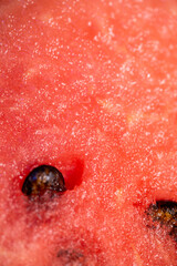 red juicy watermelon close-up. watermelon texture macro