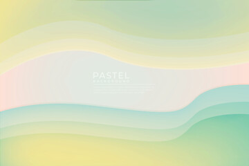 Simple form and blend of color spaces as contemporary background graphic