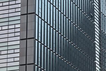 Fototapeta na wymiar windows of skyscraper