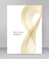 Business templates for elegant presentation. Easy editable vector EPS 10 layout. design brochure horizontal format advertising, for new product newsletters, technology graphics, report firm, flyer