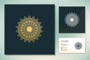 Simple elegant star sun flower ornament