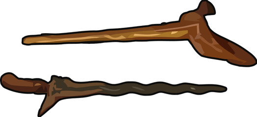 Obraz premium weapon of Javanese Indonesians