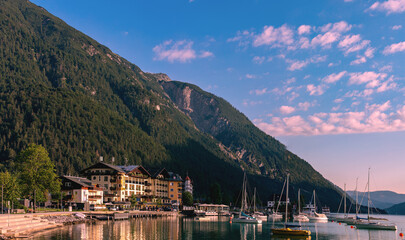 Fototapeta premium Achensee lake resort