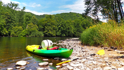 Kayak sur la Dordogne