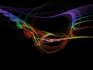 Imaginatory fractal abstract background Image