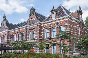 Original, monumental building was once office of Westergasfabriek used to be a factory all those...