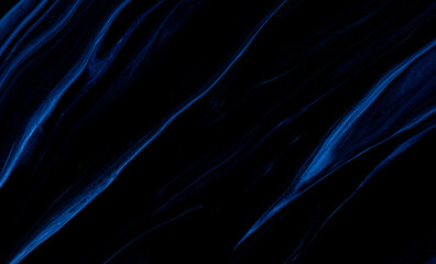 Marble rock texture blue ink pattern liquid swirl paint black dark that is Illustration background for do ceramic counter tile white that is abstract waves skin wall luxurious art ideas concept.