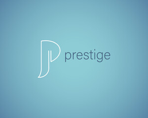 abstract, alphabet or letter P logo concept, hand-drawn abstract, creative vector logo for any business.Letter P Logo. P Letter Design, brand identity,