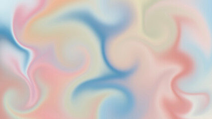 blurred abstract background in pastel colors, smooth paints in motion