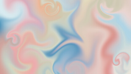 soft colorful paint flow, abstract smooth background in pastel colors 