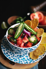 Pico de Gallo con Jalapeño