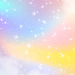 Dream pastel sky digital paper background