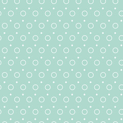 Circle dot green mint pastel speckled polka dot seamless pattern for design