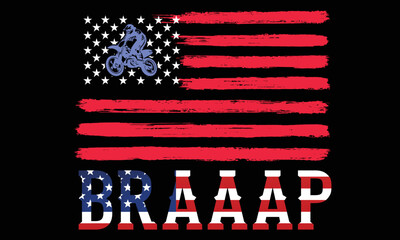 Dirt Bike T-shirt Design lovers