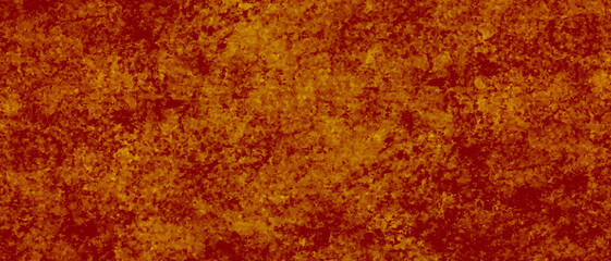 Abstract red or orange grunge texture with grainy stains, red or orange wall texture with space, red or orange background for wallpaper and design.