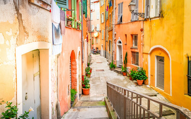 Fototapeta na wymiar old town of Nice, France