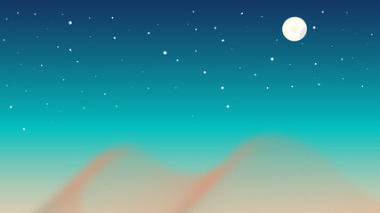 Obraz na płótnie Canvas Night Sky Vector Background