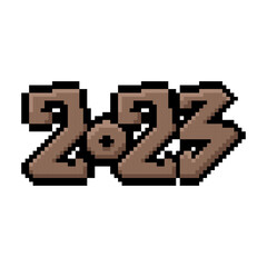 brown pixel inscription 2023
