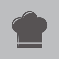 Bakery chef cap icon for your design.